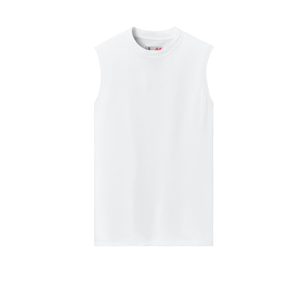 A4 Compression Muscle Tee - White