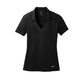 Nike Women Dri-FIT Vertical Mesh Polo - Black