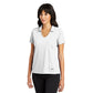 Nike Women Dri-FIT Vertical Mesh Polo - White