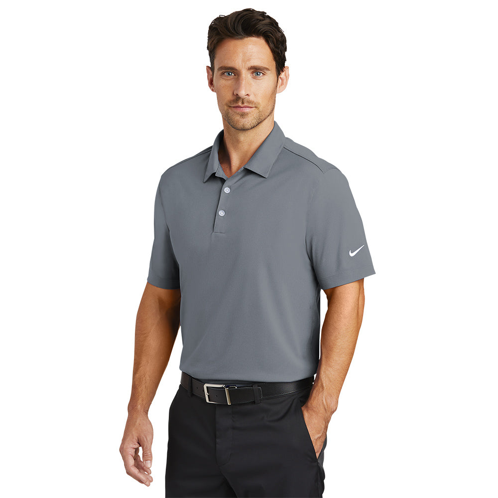 Nike Dri-FIT Vertical Mesh Polo - Cool Grey