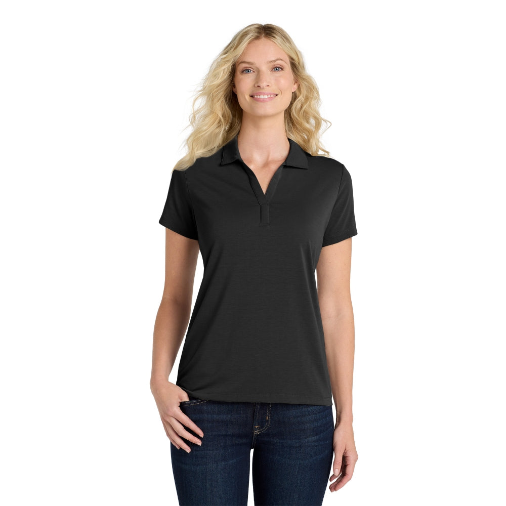 Port Authority® Women's Cotton Touch™ Performance Polo - Black