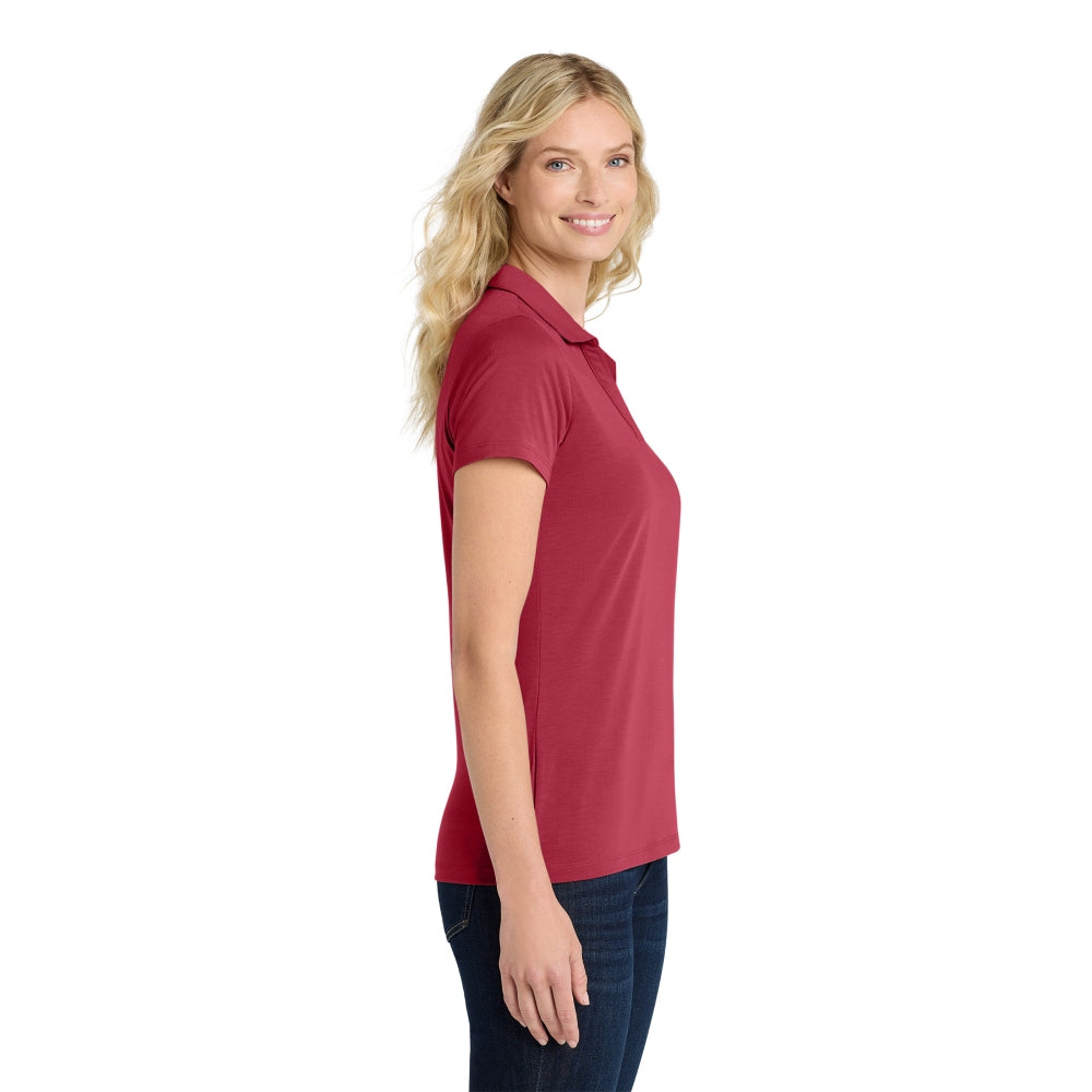 Port Authority® Women's Cotton Touch™ Performance Polo - Chill Red