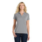 Port Authority® Women's Cotton Touch™ Performance Polo - Frost Grey