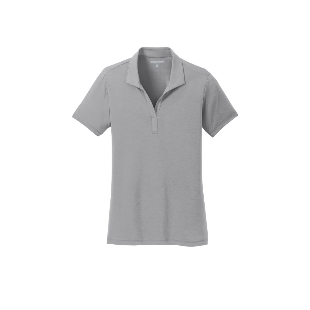 Port Authority® Women's Cotton Touch™ Performance Polo - Frost Grey