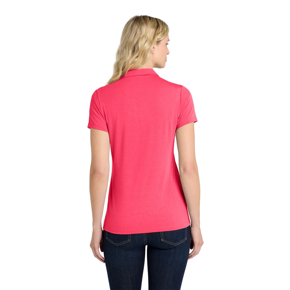Port Authority® Women's Cotton Touch™ Performance Polo - Hot Coral
