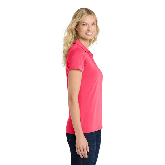 Port Authority® Women's Cotton Touch™ Performance Polo - Hot Coral