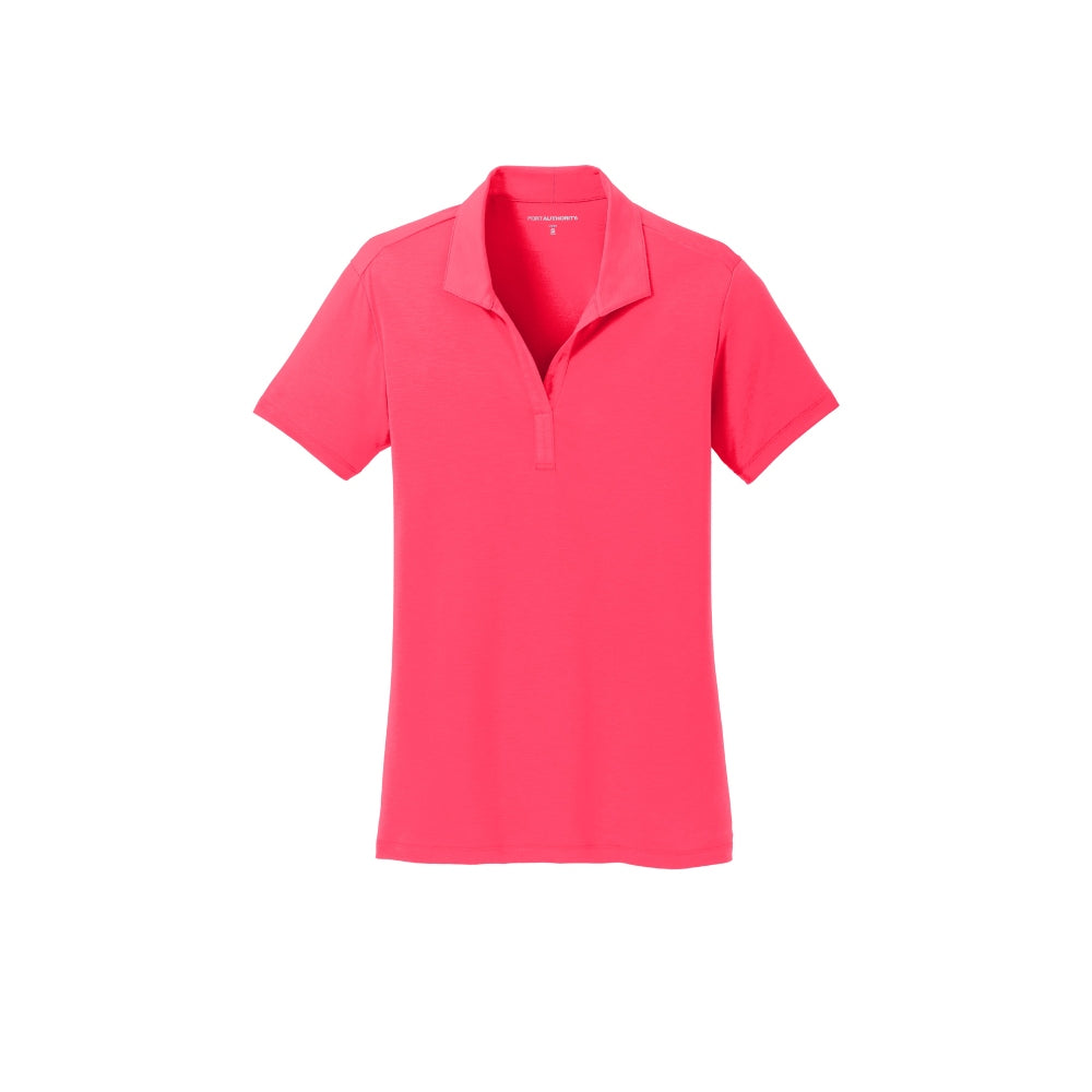 Port Authority® Women's Cotton Touch™ Performance Polo - Hot Coral