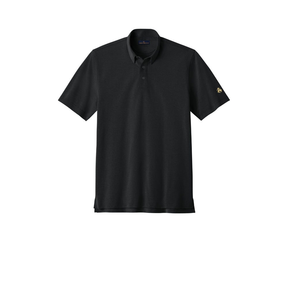 Brooks Brothers® Pinpoint Pique Dress Polo - Deep Black