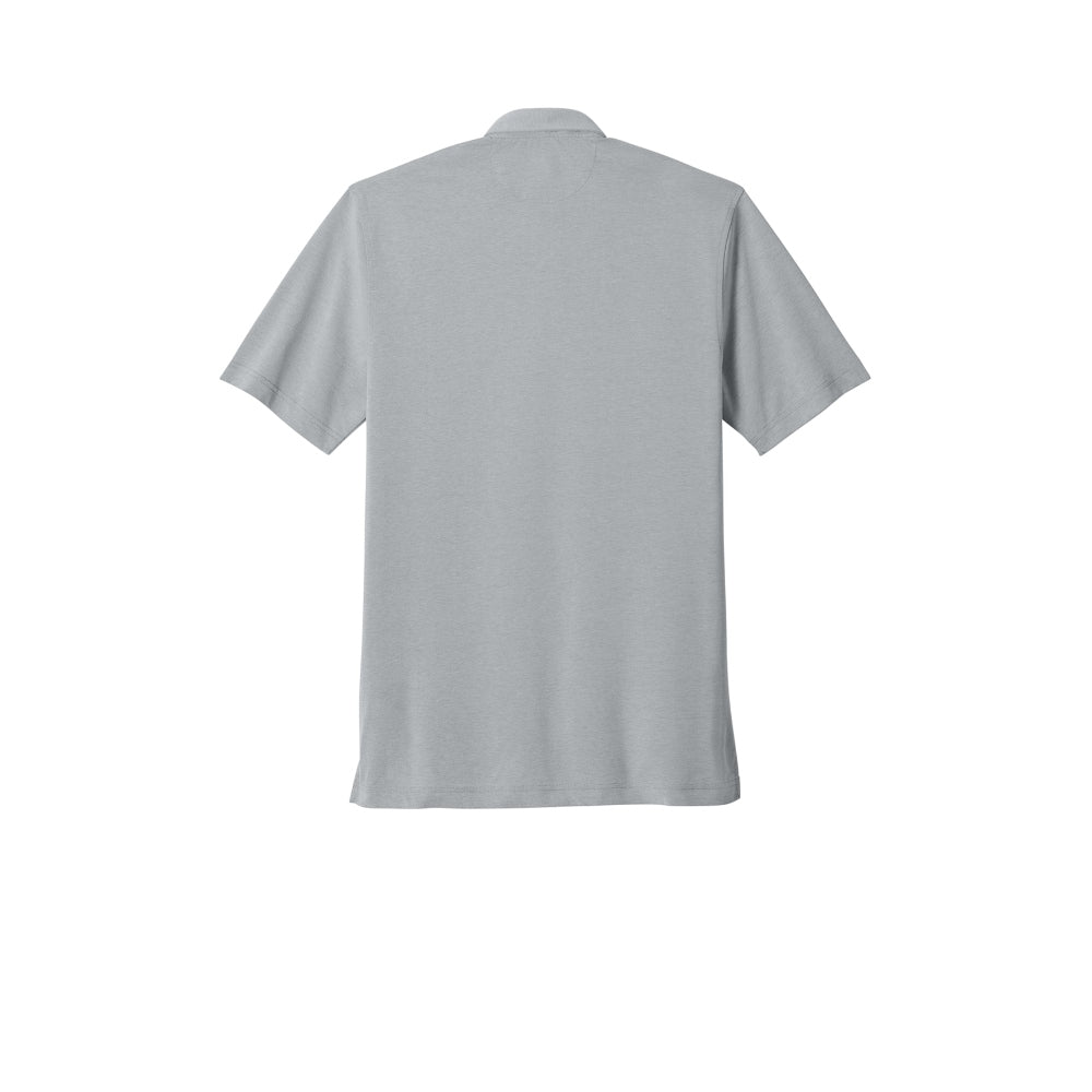 Brooks Brothers® Pinpoint Pique Dress Polo - Grey End on End