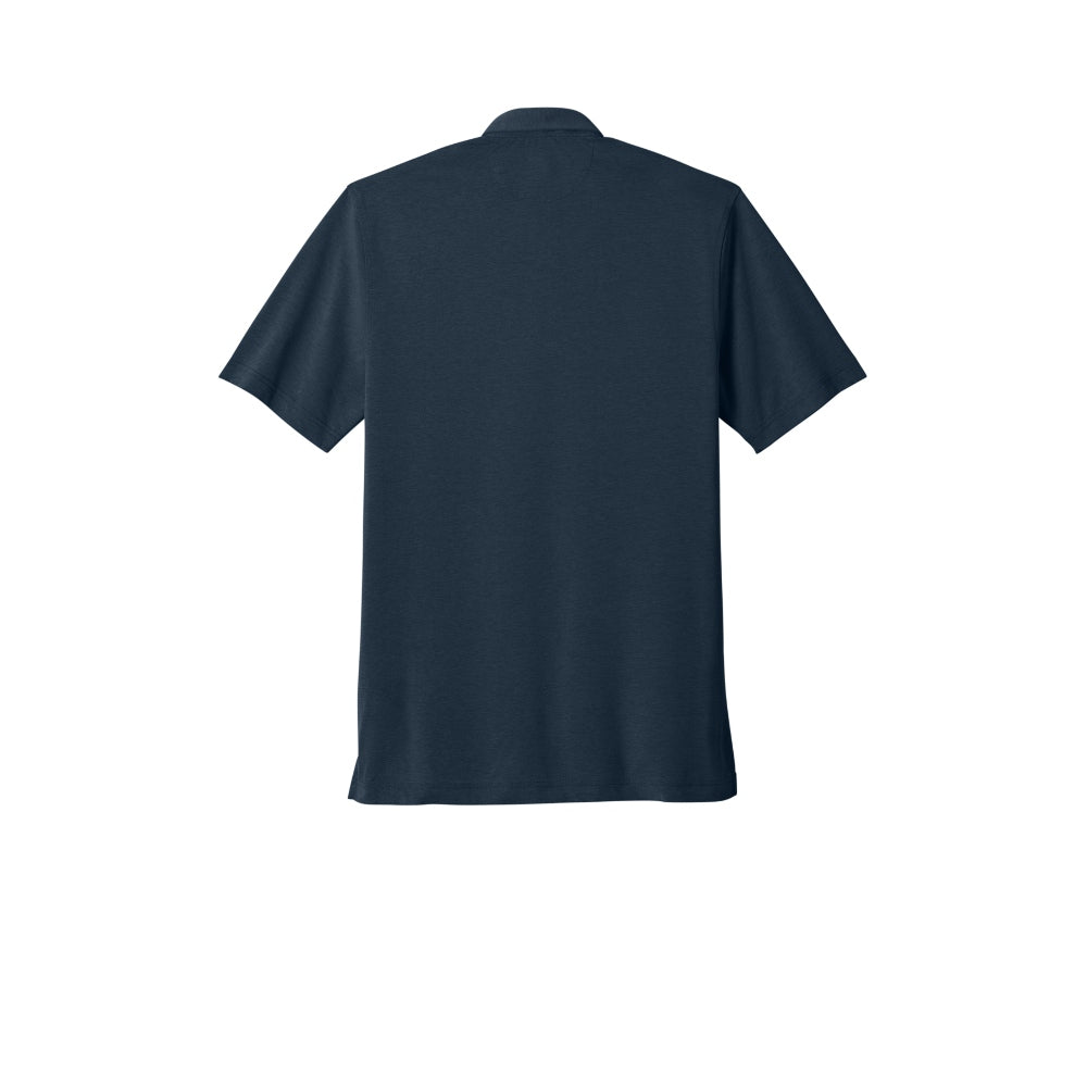 Brooks Brothers® Pinpoint Pique Dress Polo - Navy Blazer
