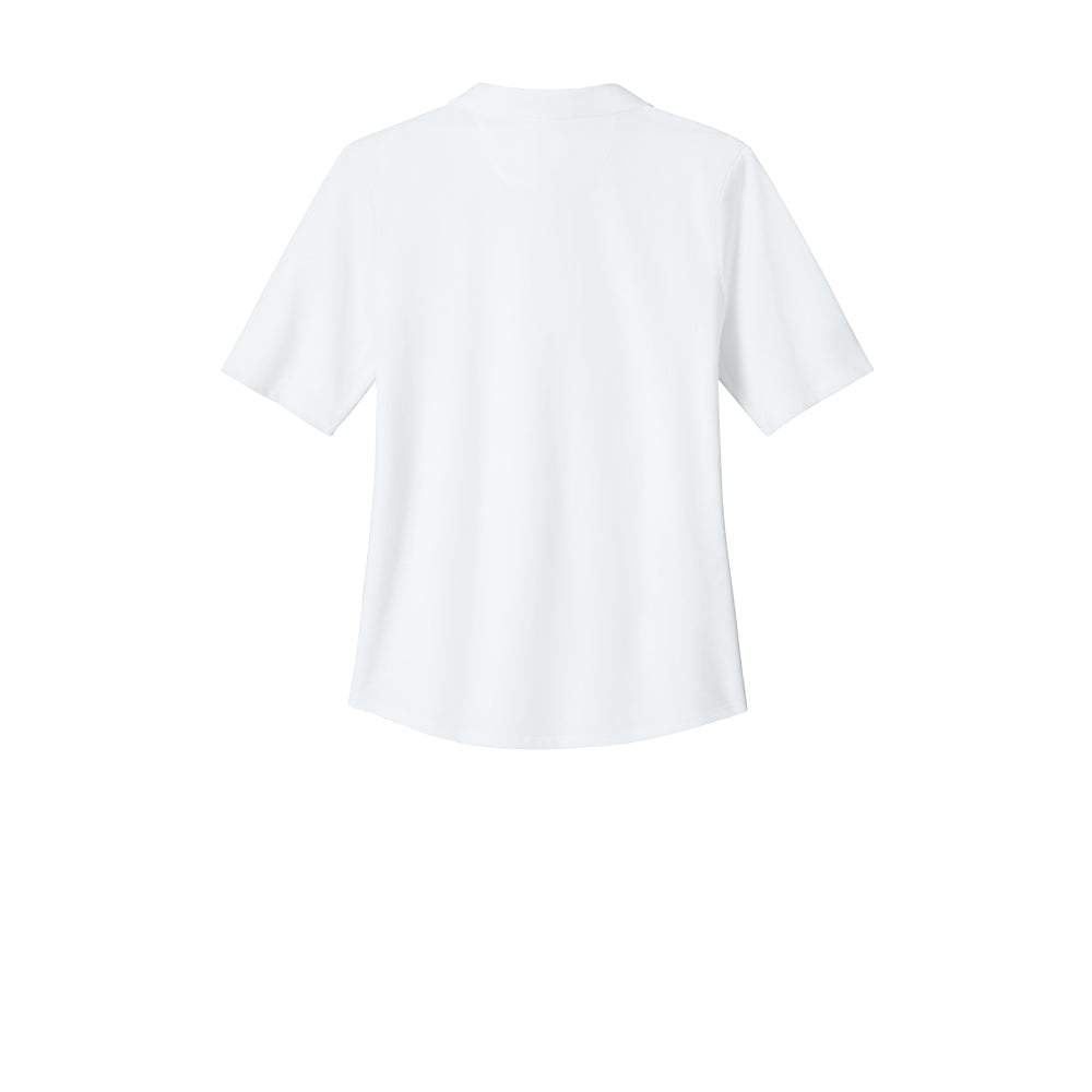 Brooks Brothers® Women’s Pinpoint Pique Polo - White