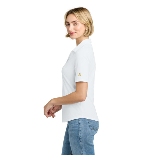 Brooks Brothers® Women’s Pinpoint Pique Polo - White