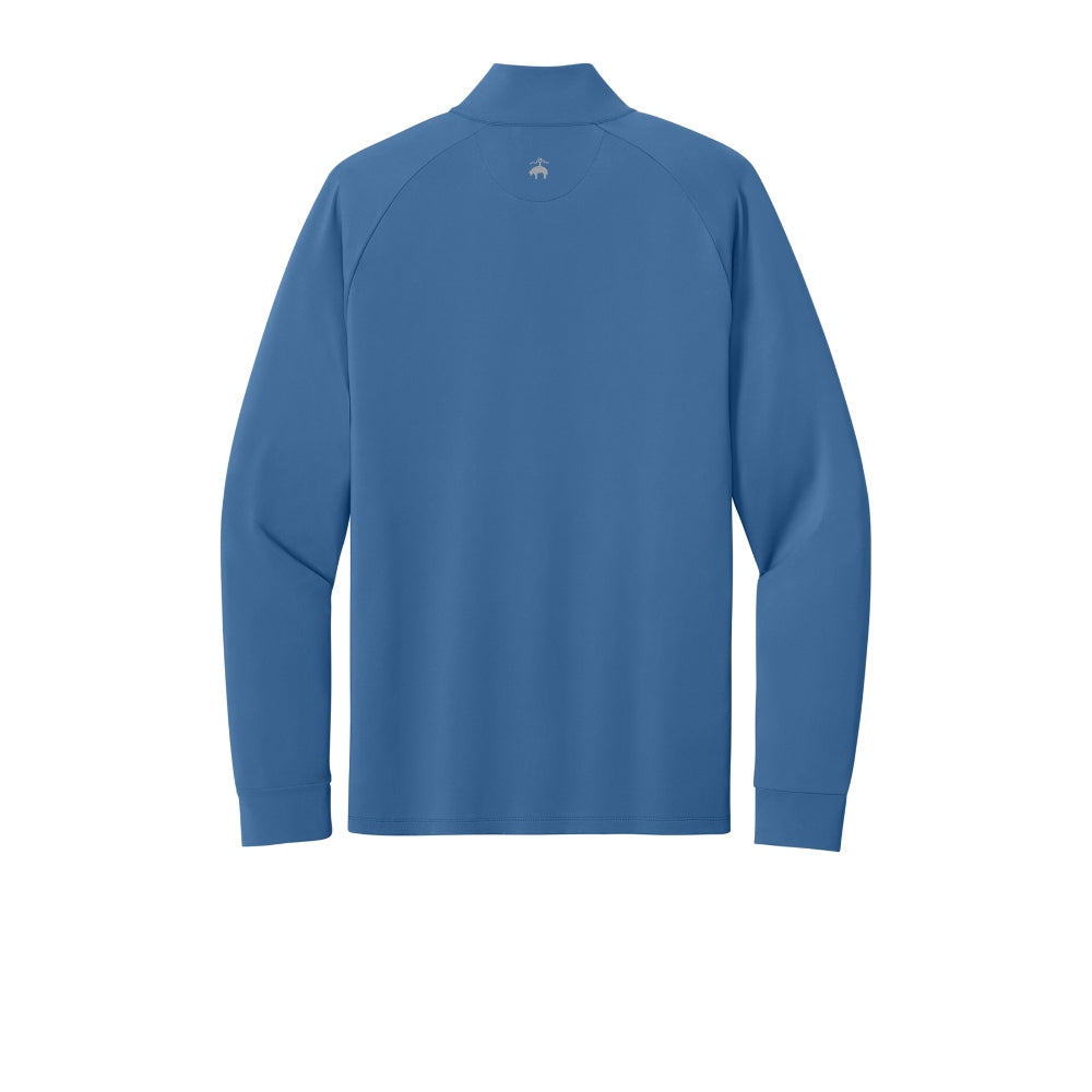 Brooks Brothers® Luxe Performance 1/4-Zip - Charter Blue