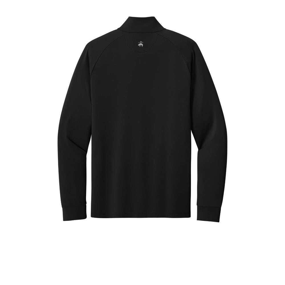 Brooks Brothers® Luxe Performance 1/4-Zip - Deep Black