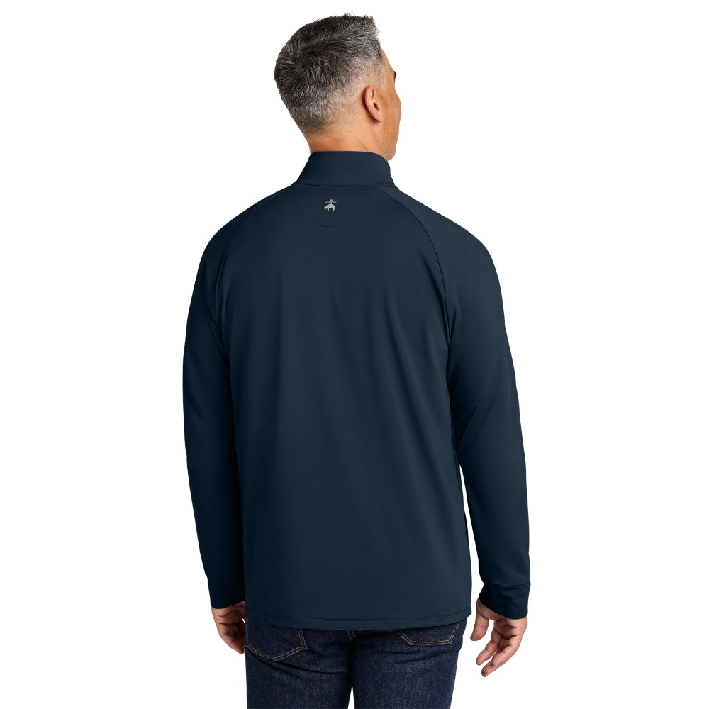 Brooks Brothers® Luxe Performance 1/4-Zip - Navy Blazer