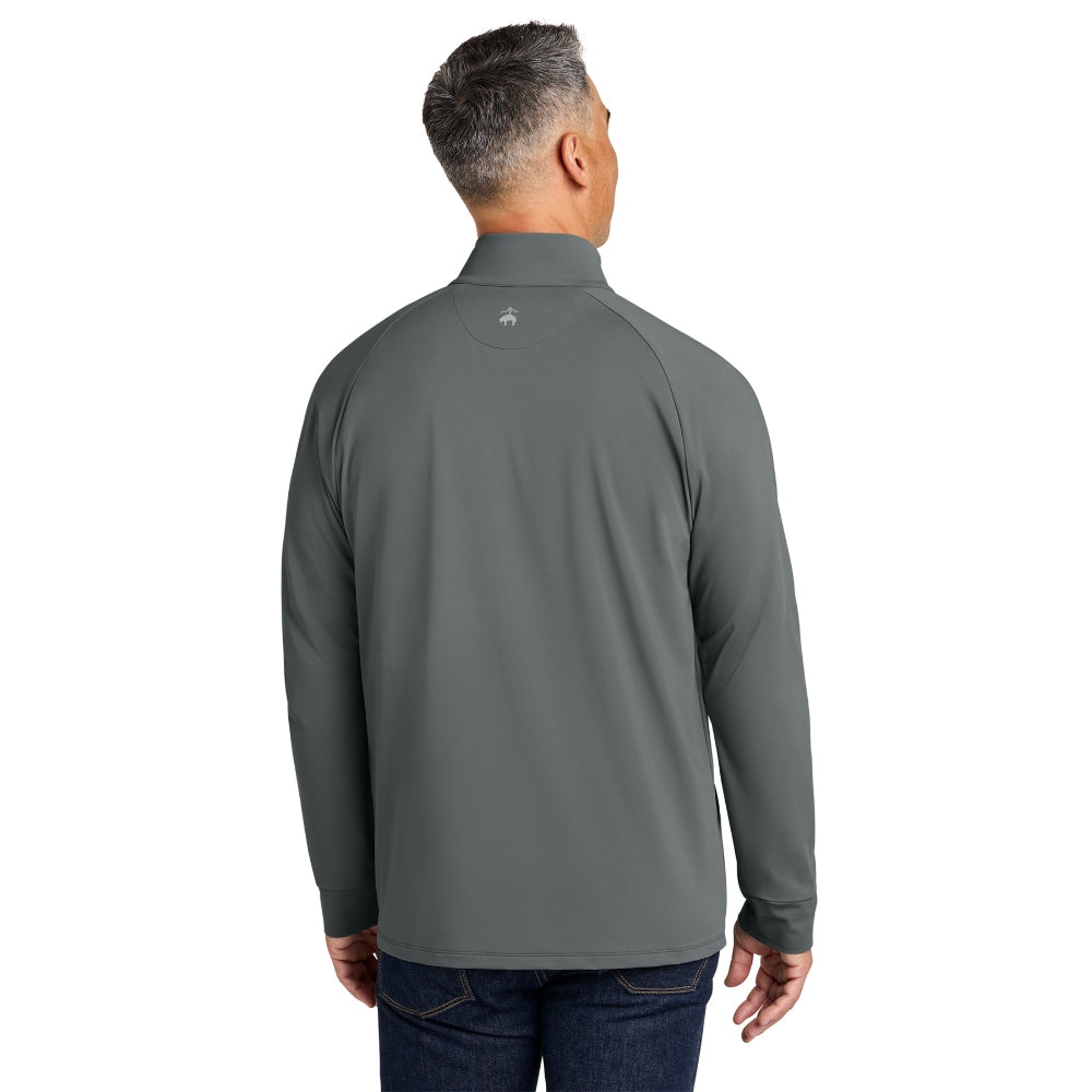Brooks Brothers® Luxe Performance 1/4-Zip - Shadow Grey