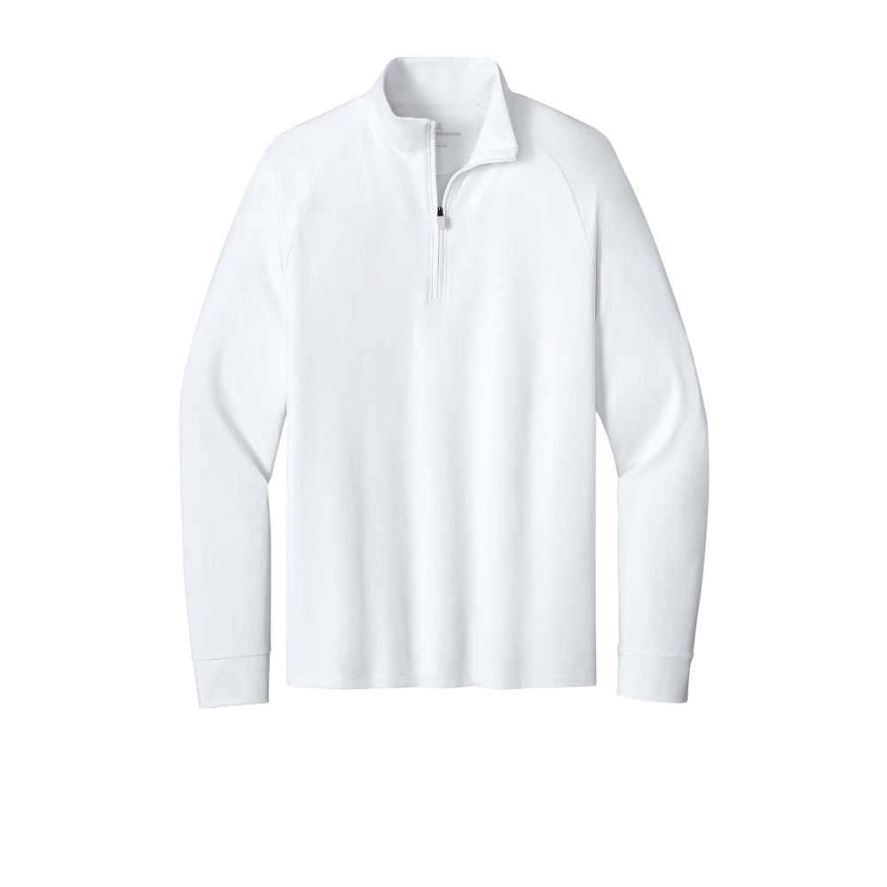 Brooks Brothers® Luxe Performance 1/4-Zip - White