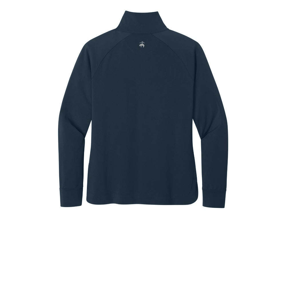Brooks Brothers® Women’s Luxe Performance 1/4-Zip - Navy Blazer