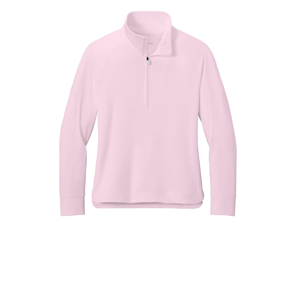 Brooks Brothers® Women’s Luxe Performance 1/4-Zip - Pearl Pink