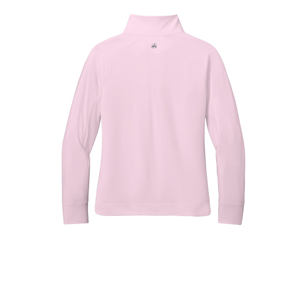 Brooks Brothers® Women’s Luxe Performance 1/4-Zip - Pearl Pink