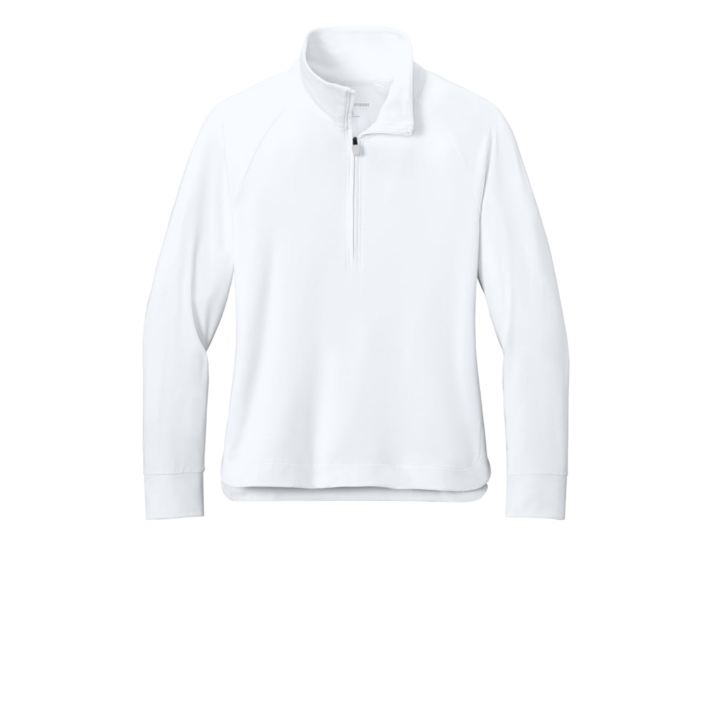 Brooks Brothers® Women’s Luxe Performance 1/4-Zip - White