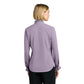 Brooks Brothers® Women’s Long Sleeve Ruffle Collar Blouse - Purple Ash