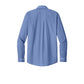 Brooks Brothers® Wrinkle-Free Stretch Pinpoint Spread Collar Shirt - Cobalt Blue