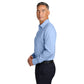 Brooks Brothers® Wrinkle-Free Stretch Pinpoint Spread Collar Shirt - Newport Blue