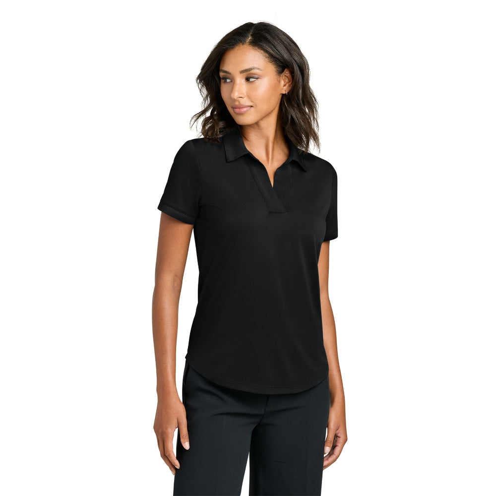 Mercer+Mettle Women’s Everyday Performance Polo - Deep Black