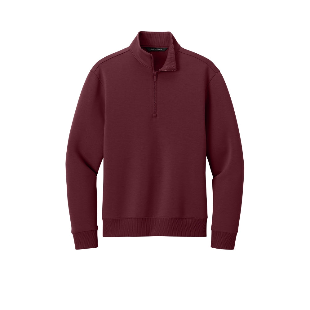 Mercer+Mettle® Soft Spacer 1/4-Zip - Burgundy