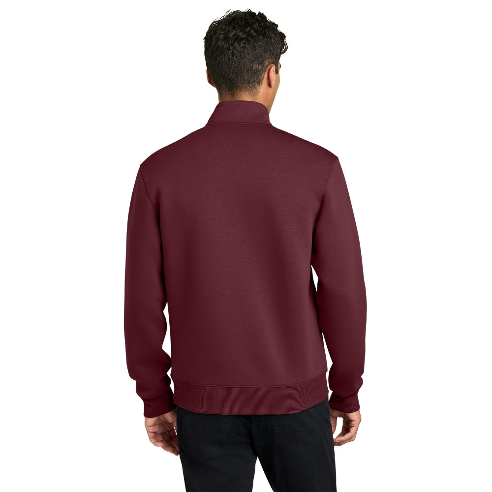 Mercer+Mettle® Soft Spacer 1/4-Zip - Burgundy