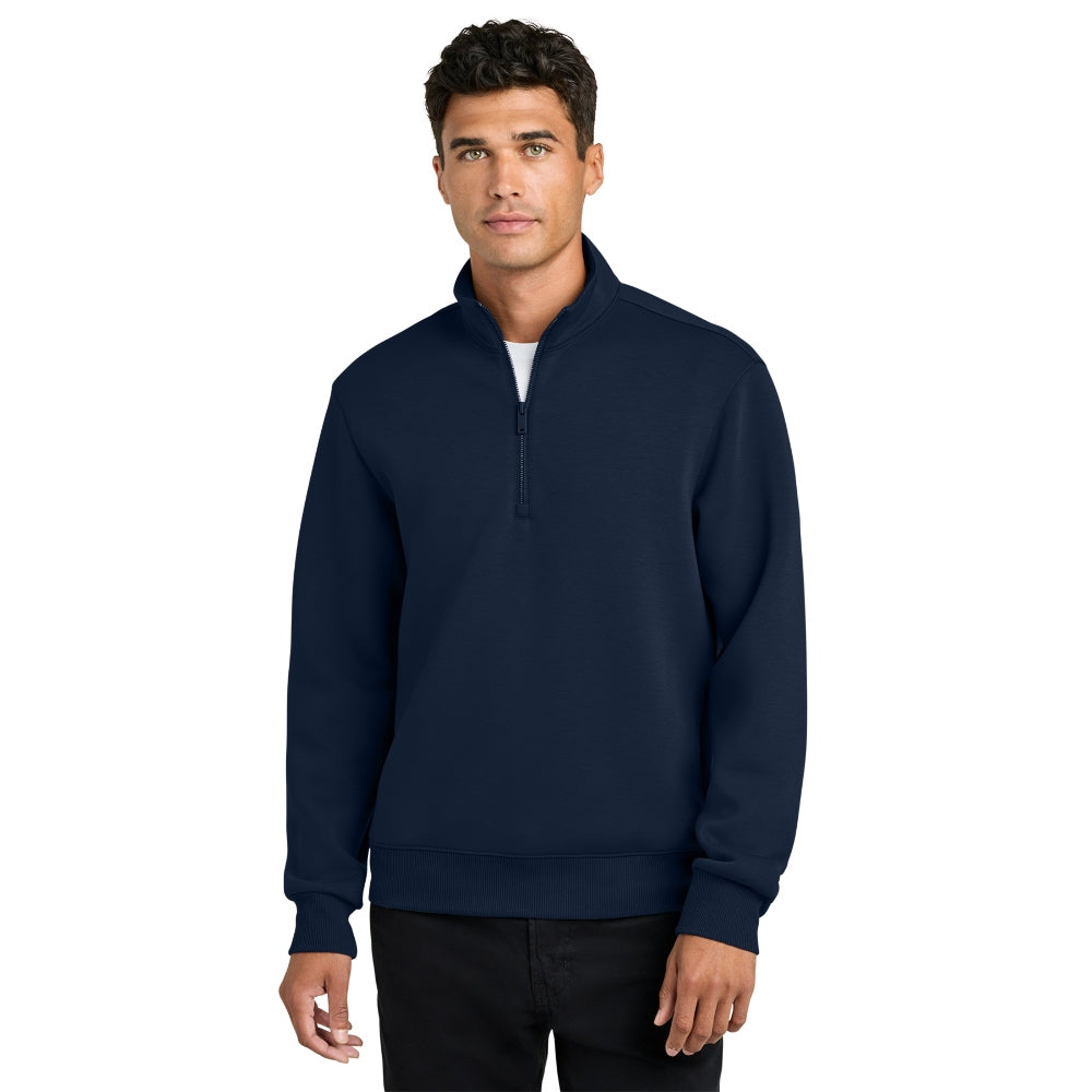 Mercer+Mettle® Soft Spacer 1/4-Zip - Night Navy