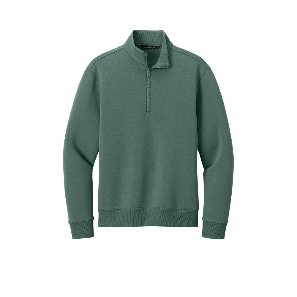 Mercer+Mettle® Soft Spacer 1/4-Zip - Silver Pine
