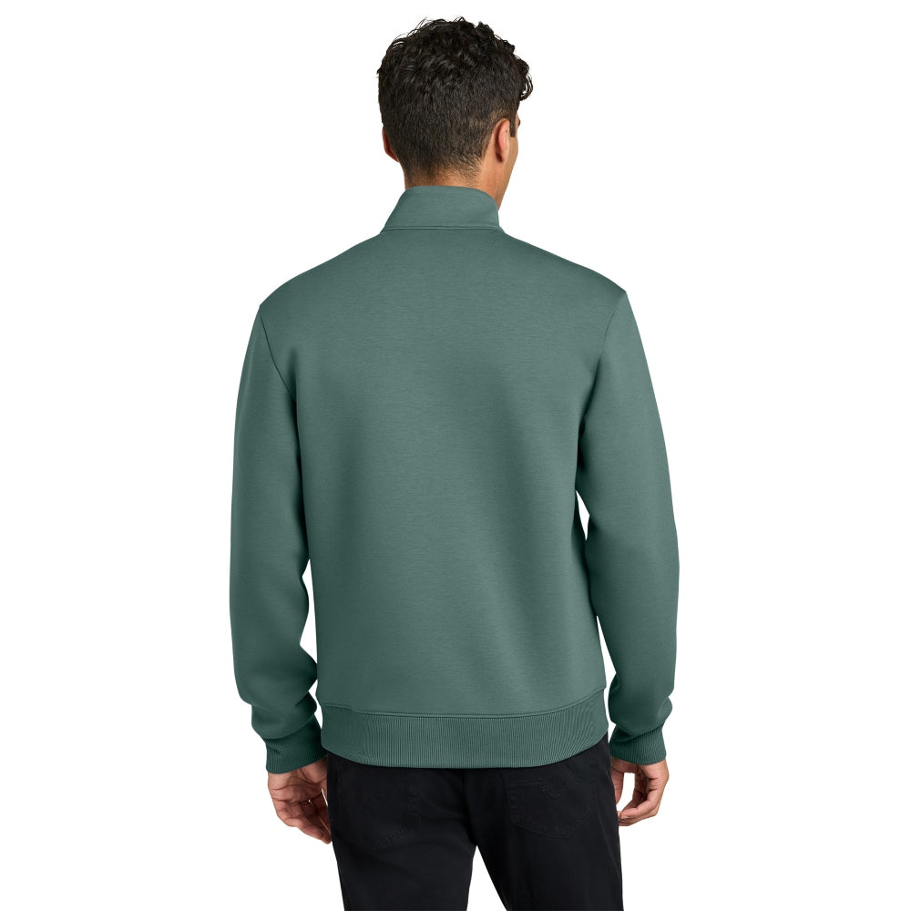 Mercer+Mettle® Soft Spacer 1/4-Zip - Silver Pine