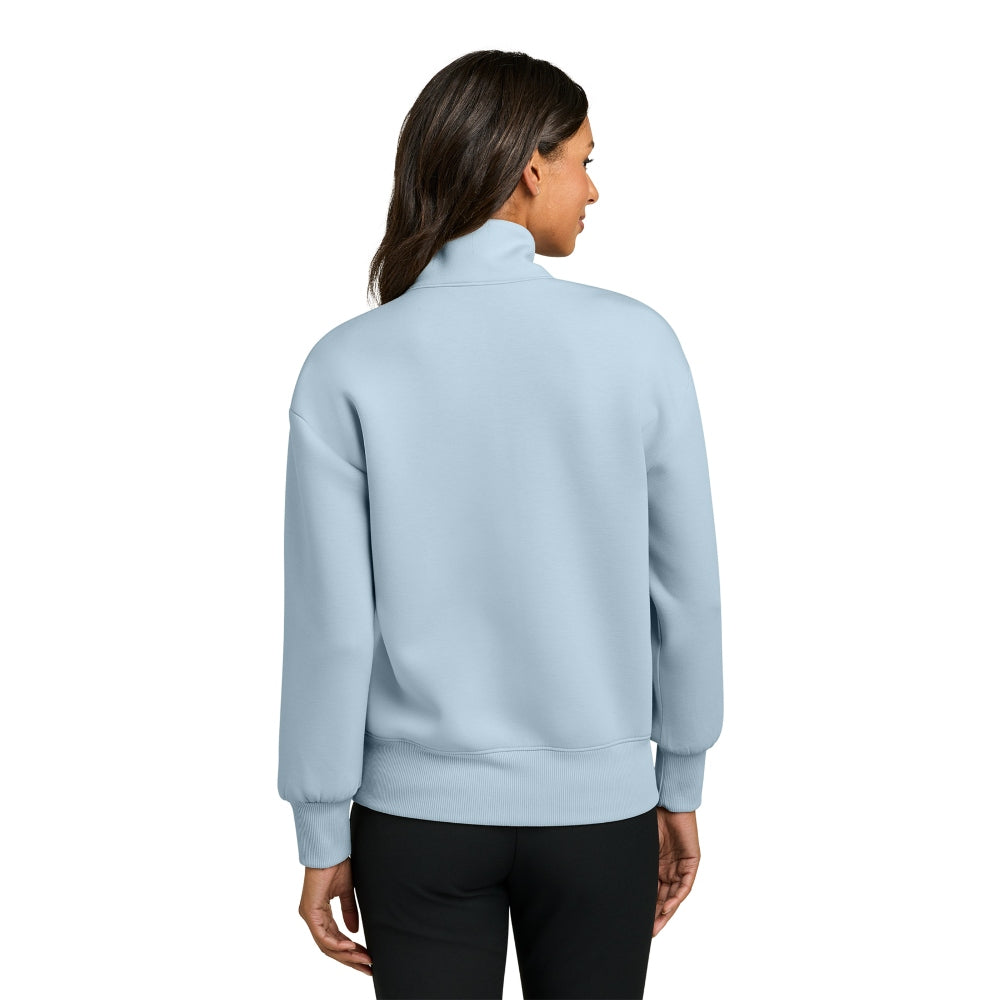 Mercer+Mettle® Women’s Soft Spacer 1/4-Zip - Celestial Blue