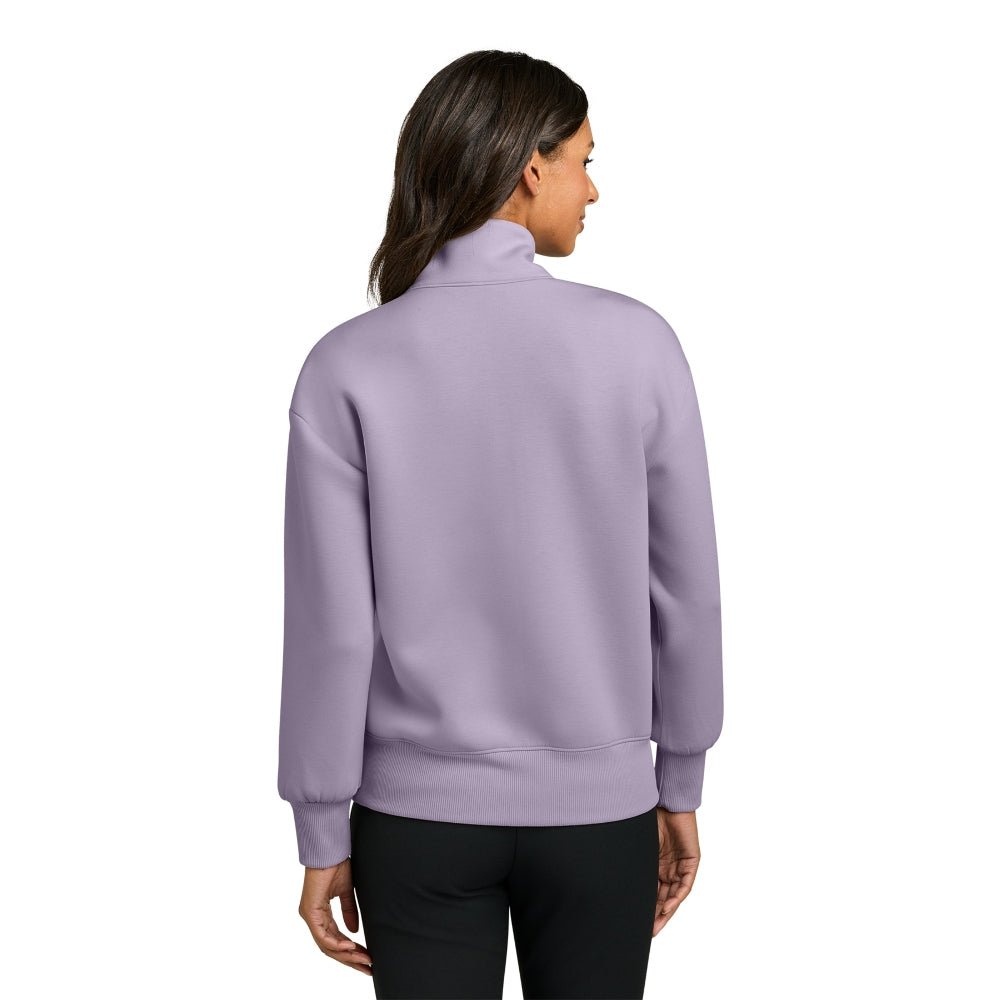Mercer+Mettle® Women’s Soft Spacer 1/4-Zip - Purple Ash