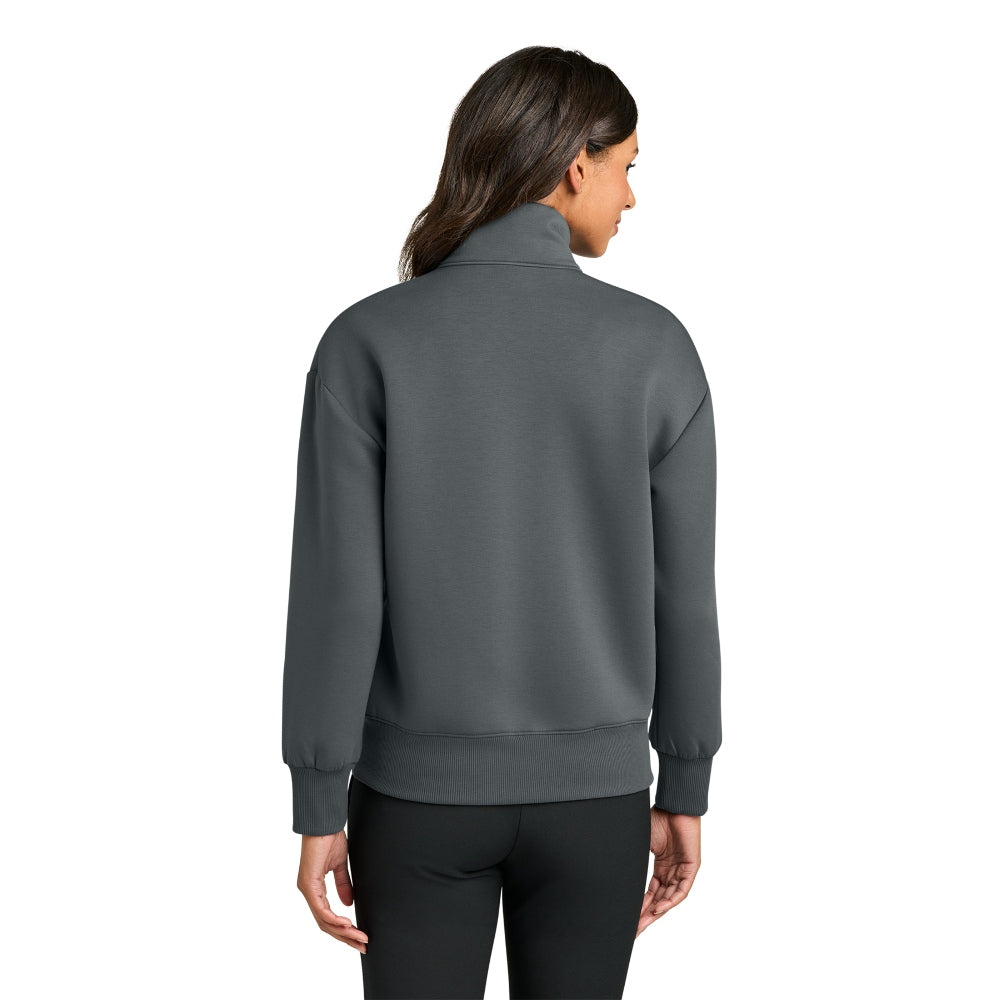 Mercer+Mettle® Women’s Soft Spacer 1/4-Zip - Storm Grey