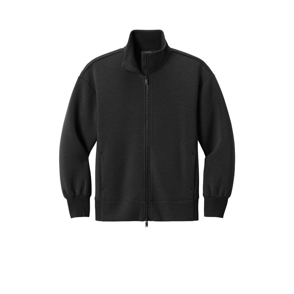 Mercer+Mettle® Women’s Soft Spacer Full-Zip - Deep Black
