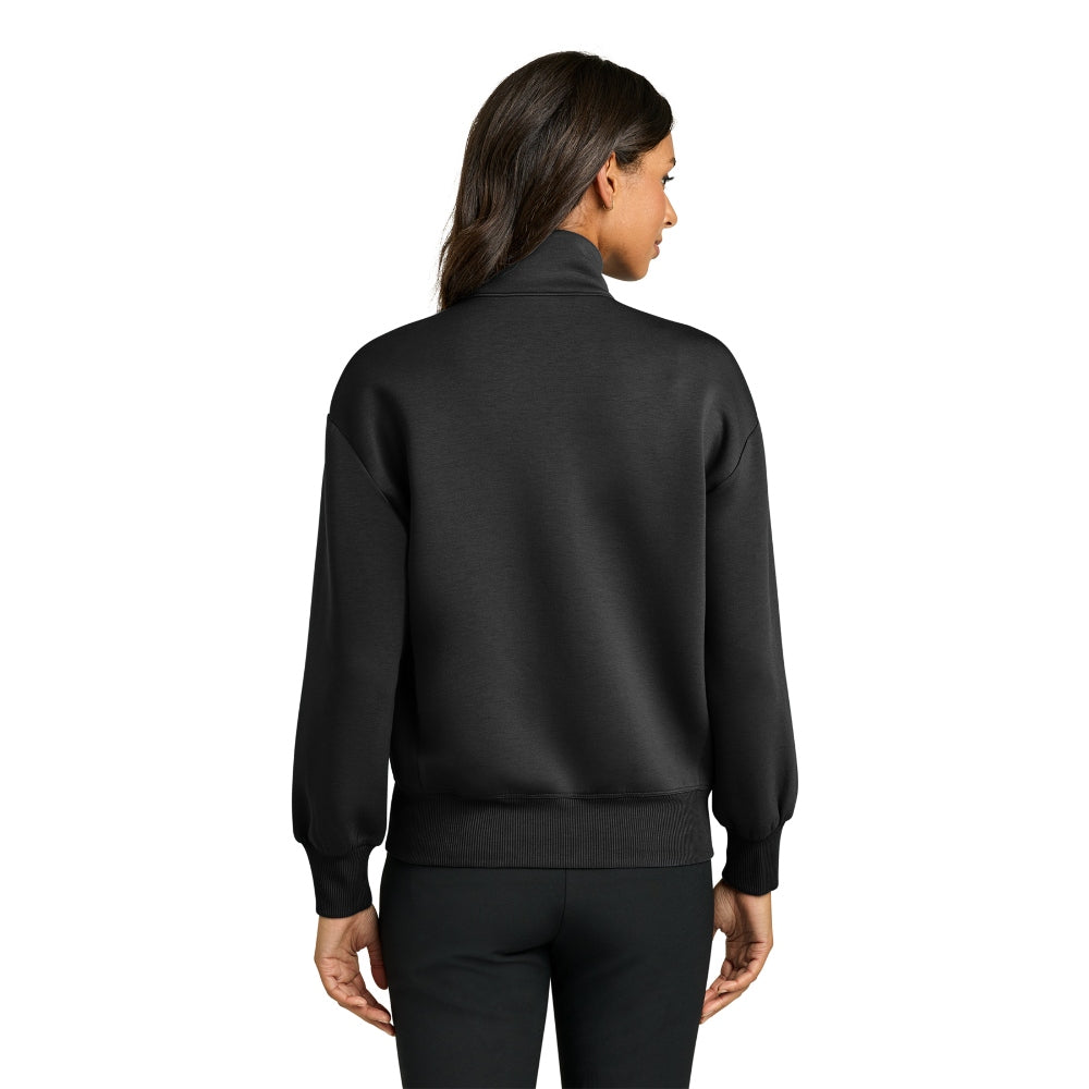 Mercer+Mettle® Women’s Soft Spacer Full-Zip - Deep Black
