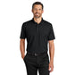 Port Authority® Plaited Pique Polo - Deep Black