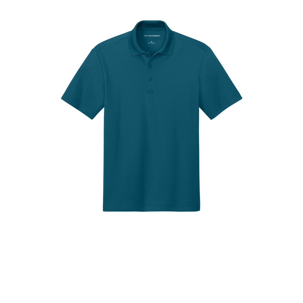 Port Authority® Plaited Pique Polo - Moroccan Blue