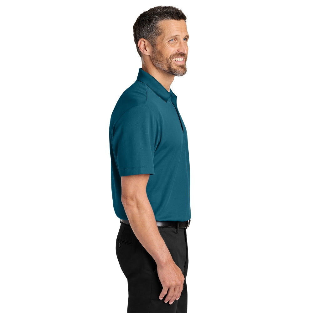 Port Authority® Plaited Pique Polo - Moroccan Blue