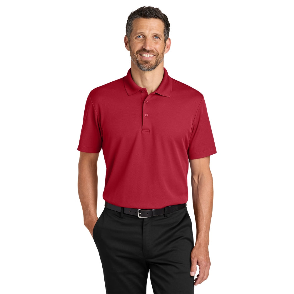 Port Authority® Plaited Pique Polo - Rich Red