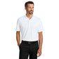 Port Authority® Plaited Pique Polo - White