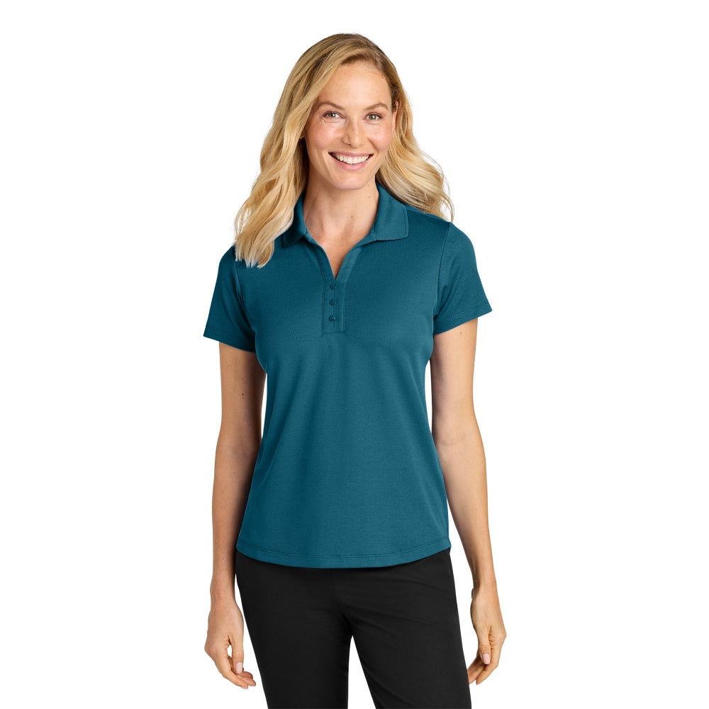 Port Authority® Women’s Plaited Pique Polo - Moroccan Blue