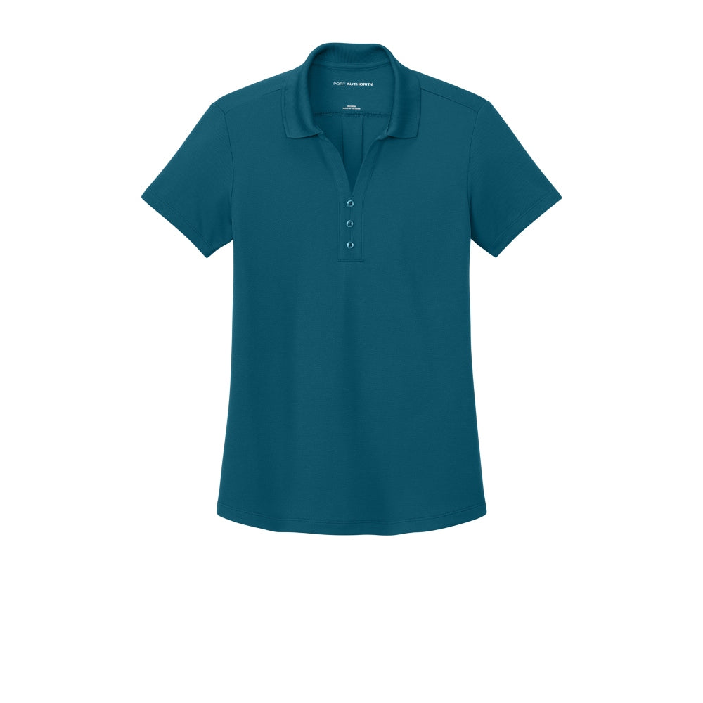 Port Authority® Women’s Plaited Pique Polo - Moroccan Blue