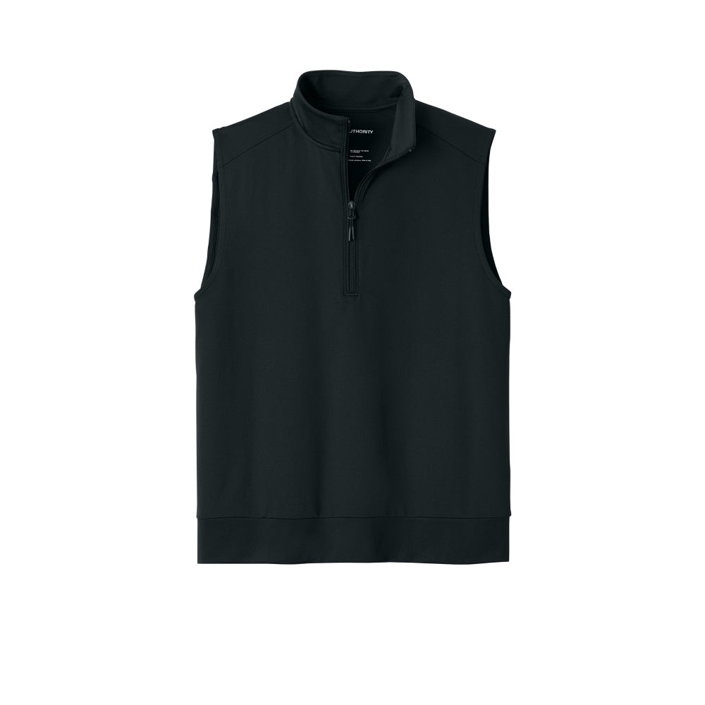 Port Authority® C-FREE® Double Knit 1/4-Zip Vest - Deep Black