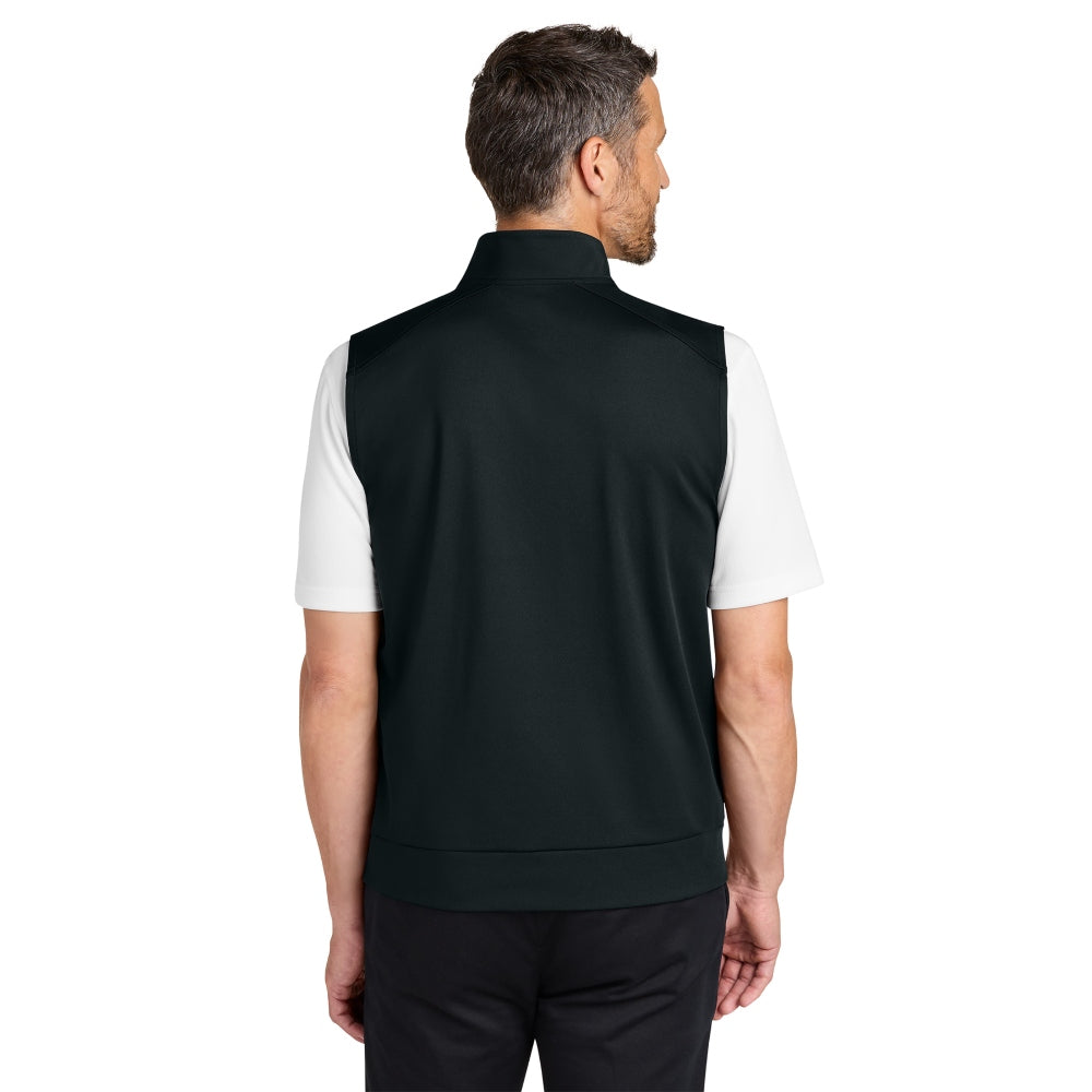 Port Authority® C-FREE® Double Knit 1/4-Zip Vest - Deep Black