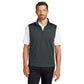 Port Authority® C-FREE® Double Knit 1/4-Zip Vest - Grey Steel Heather
