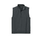 Port Authority® C-FREE® Double Knit 1/4-Zip Vest - Grey Steel Heather